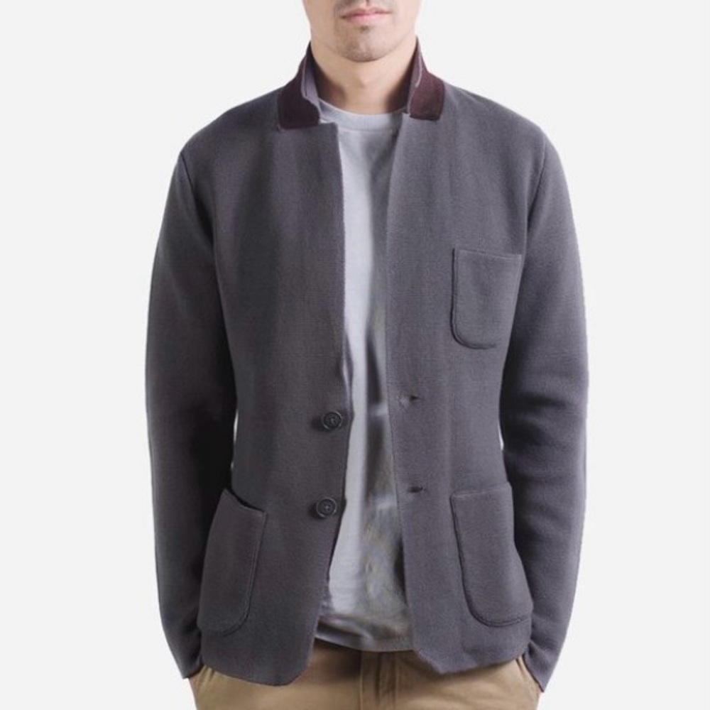Everlane Men’s Sweater Blazer in Navy